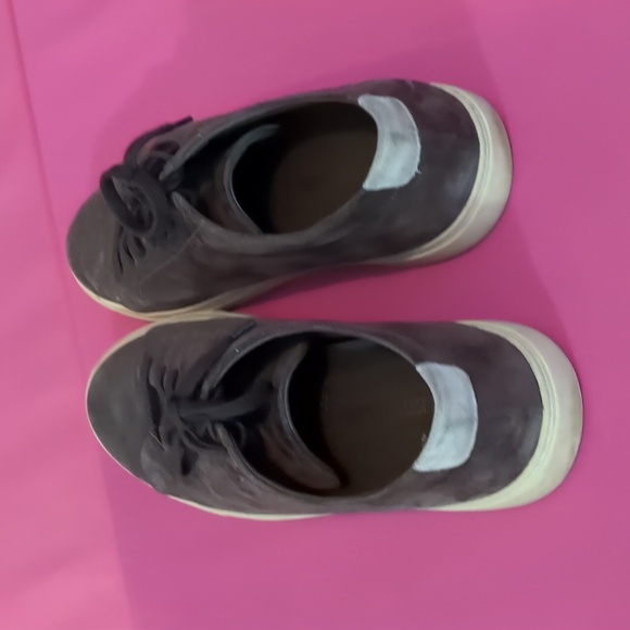 Allen Edmonds Men's Canal Court Suede grey 10D - Picture 3 of 4